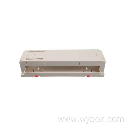 Surface mount junction box custom plastic enclosure PIC105 industrial control box Din Rail electronic enclosure 300*110*57mm